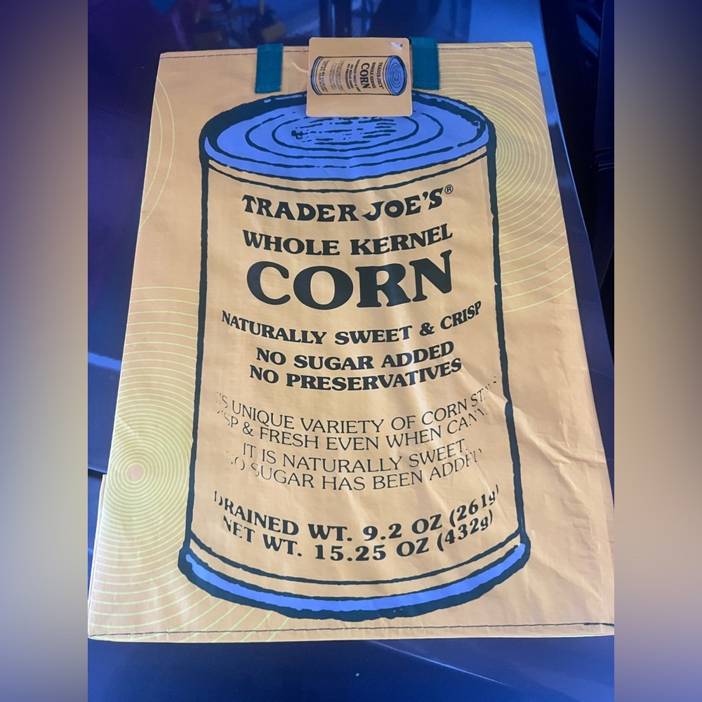 Trader Joe’s “Unicorn” Corn shopping bag